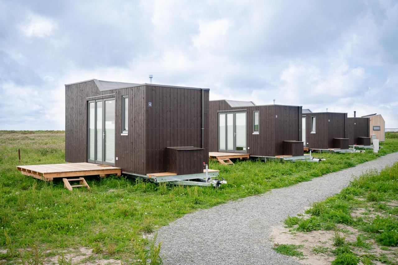Tiny House Nature 13 Zur Kuhweide - Green Tiny Village Harlesiel คาโรลิเนนซีล ภายนอก รูปภาพ