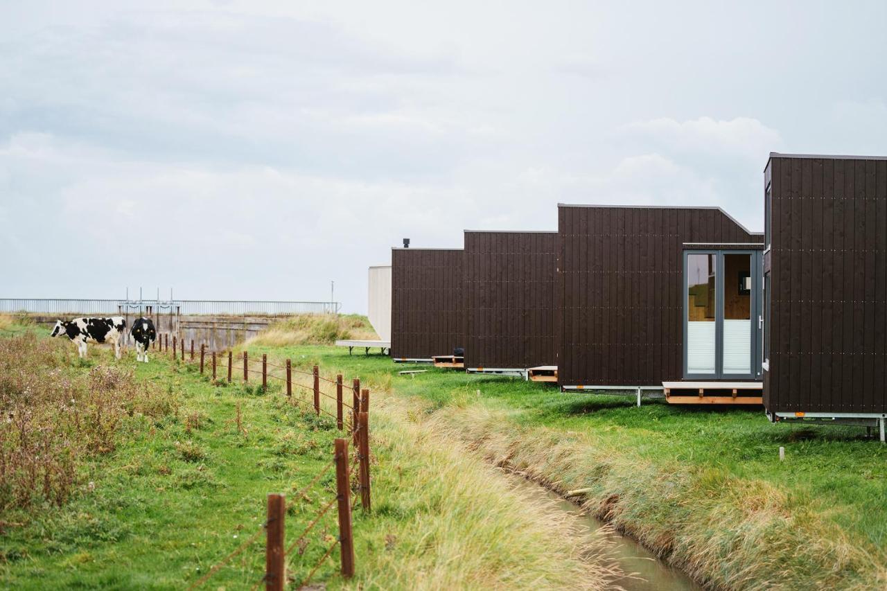 Tiny House Nature 13 Zur Kuhweide - Green Tiny Village Harlesiel คาโรลิเนนซีล ภายนอก รูปภาพ