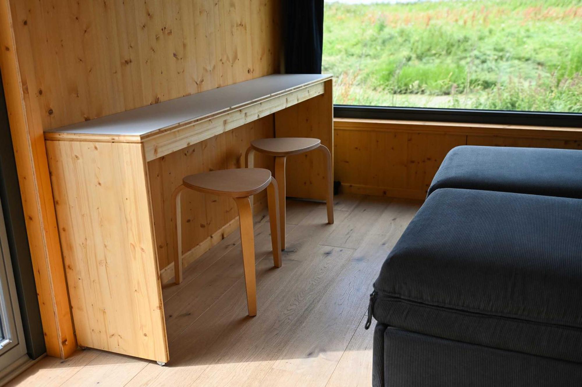 Tiny House Nature 13 Zur Kuhweide - Green Tiny Village Harlesiel คาโรลิเนนซีล ภายนอก รูปภาพ